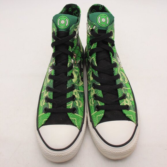 Converse Chuck Taylor Women's 11 Men's 9 All Star x DC Comics Green Lantern - Picture 2 of 9